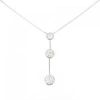 PT ダイヤモンド ネックレス 1.00CT