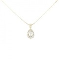 K18YG ダイヤモンド ネックレス 0.32CT