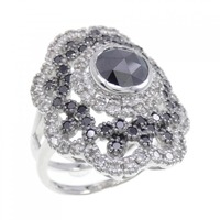 K18WG ダイヤモンド リング 2.26CT