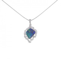 PT ボルダーオパール ネックレス 3.43CT