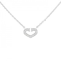 カルティエ Cハート ネックレス