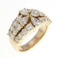 K18YG ダイヤモンド リング 2.17CT