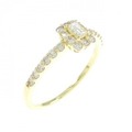 【新品】K18YG ダイヤモンド リング 0.40CT