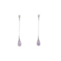 K18WG サファイヤ ピアス 0.62CT