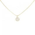 K18YG ダイヤモンド ネックレス 0.503CT