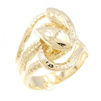 K18YG スネーク リング