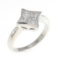 PT ダイヤモンド リング 0.84CT