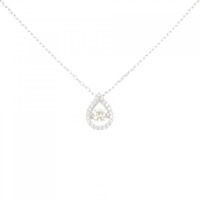 K18WG ダイヤモンド ネックレス 0.22CT