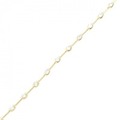 K18YG ダイヤモンド ブレスレット 1.00CT