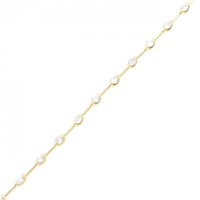 K18YG ダイヤモンド ブレスレット 1.00CT