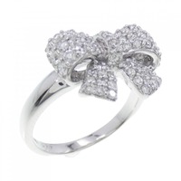 ポンテヴェキオ リボン リング 0.77CT