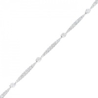 18KWG ダイヤモンド ブレスレット 1.57CT