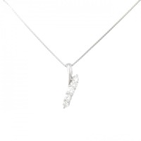 PT ダイヤモンド ネックレス 0.32CT