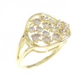 K18YG ダイヤモンド リング 0.75CT