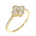 【新品】K18YG ダイヤモンド リング 0.506CT