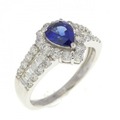【新品】PT サファイヤ リング 0.60CT