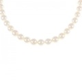 シルバークラスプ アコヤパール ネックレス 6-6.5mm