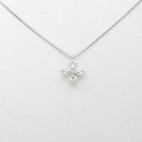 K18WG ダイヤモンドネックレス30％引き