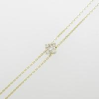 【新品】K18YG ダイヤモンドブレスレット30％引き