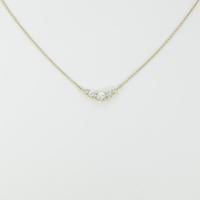 【リメイク】K18YG ダイヤモンドネックレス