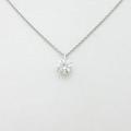 【リメイク】プラチナダイヤモンドネックレス 0．512ct・D・SI2・GOOD