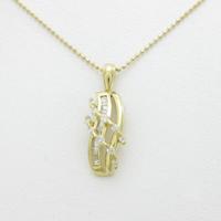 K18YG ダイヤモンドネックレス