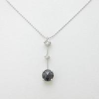 K18WG ダイヤモンドネックレス