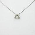 【新品】プラチナダイヤモンドネックレス 0．176ct・F・SI2・VERYGOOD20％引き
