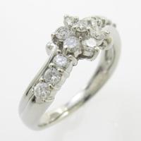 PT フラワー ダイヤモンドリング