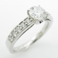 【リメイク】プラチナダイヤモンドリング 0．505ct・F・VS1・VERYGOOD
