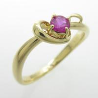 K18YG ルビーリング20％引き