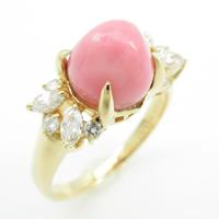 K18YG コンクパールリング20％引き