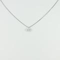 【リメイク】プラチナダイヤモンドネックレス 0．259ct・F・VS1・VERYGOOD
