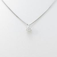 【リメイク】プラチナダイヤモンドネックレス 0．511ct・H・SI2・GOOD
