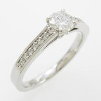 【リメイク】プラチナダイヤモンドリング 0．320ct・D・VS2・VERYGOOD