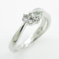 組曲 ハート カラーストーンリング