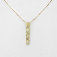 K18YG ダイヤモンドネックレス5％引き