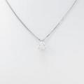 【リメイク】プラチナダイヤモンドネックレス 0．546ct・F・SI2・GOOD
