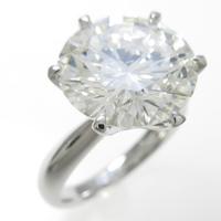 【リメイク】プラチナダイヤモンドリング 5．375ct・I・SI2・VERYGOOD