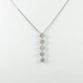 K18WG ダイヤモンドネックレス20％引き