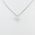 【リメイク】プラチナダイヤモンドネックレス 0．253ct・E・VS2・GOOD