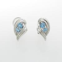PT／K14WG ブルートパーズイヤリング30％引き