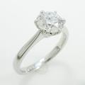 プラチナダイヤモンドリング 1．021ct・D・VVS1・VERYGOOD