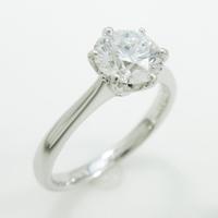 プラチナダイヤモンドリング 1．021ct・D・VVS1・VERYGOOD
