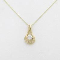 K18YG ダイヤモンドネックレス10％引き