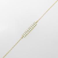 【リメイク】K18YG ダイヤモンドブレスレット10％引き