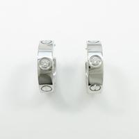 カルティエ ラブピアス ハーフダイヤ ピアス20％引き