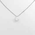 【リメイク】プラチナダイヤモンドネックレス 0．635ct・D・VS2・GOOD