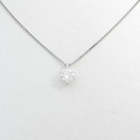 【リメイク】プラチナダイヤモンドネックレス 0．635ct・D・VS2・GOOD