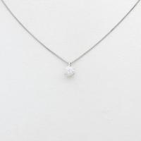 【リメイク】プラチナダイヤモンドネックレス 0．256ct・E・VS1・VERYGOOD